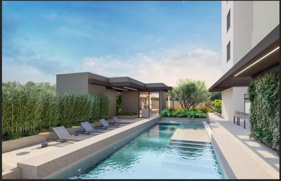 Apartamento de alto padrão, 170m2 e área de lazer completa.